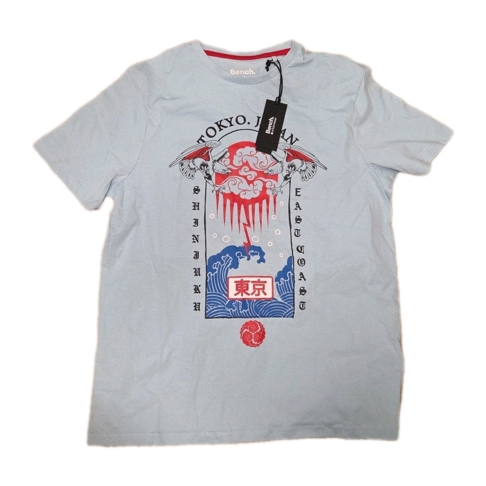 Bench Urbanwear Mens Graphic Tee Large